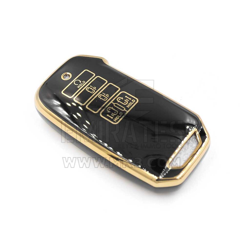 Nueva funda Nano de alta calidad para mando a distancia inteligente de Kia, 9 botones, Color negro, J11J9 | Cayos de los Emiratos