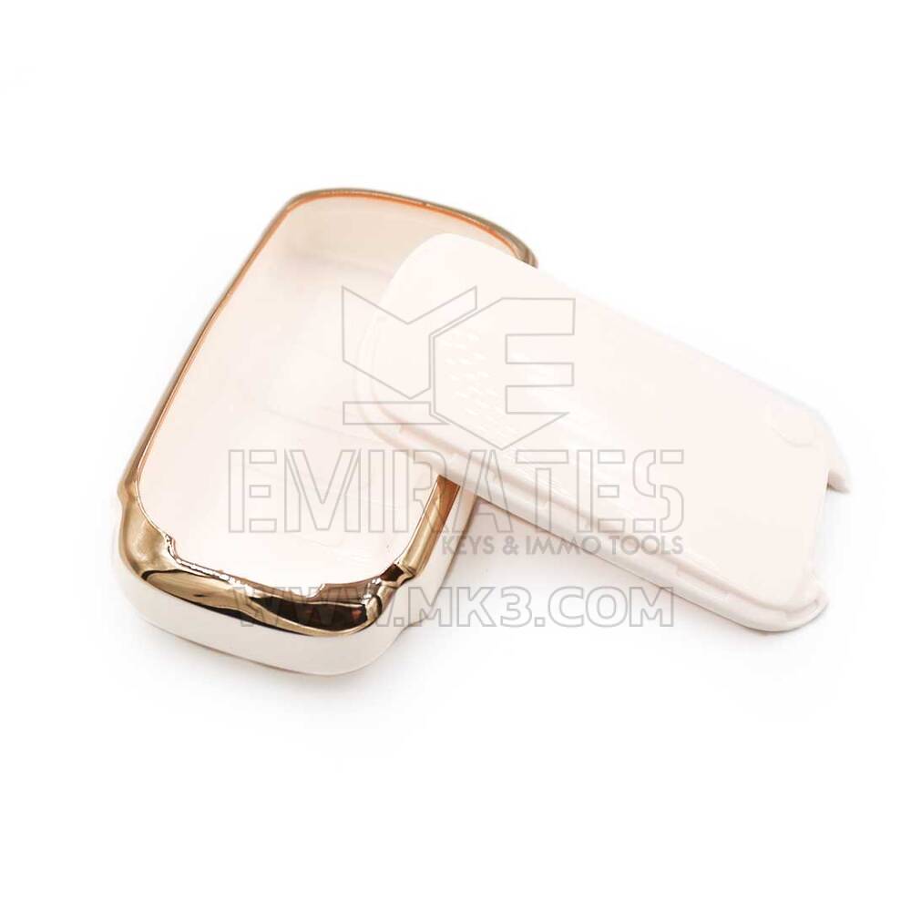 New Aftermarket Nano High Quality Cover For Kia Smart Remote Key 4 Buttons White Color M11J4A | Emirates Keys