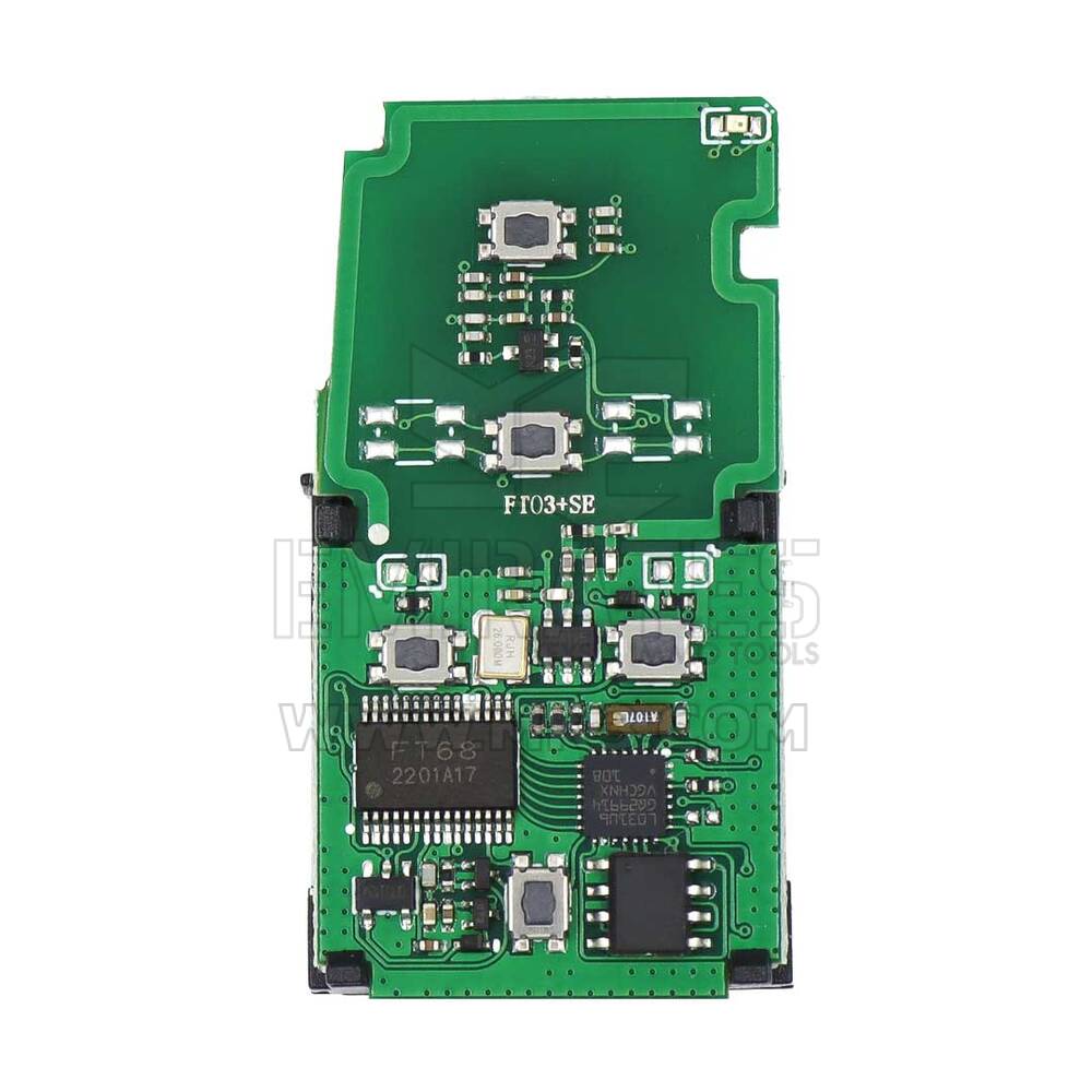 Lonsdor FT03-P0120B5 Puce 8A 5 Boutons Smart Key PCB | MK3