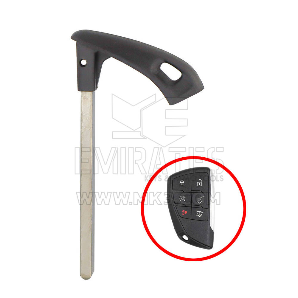 Chevrolet GMC 2021 Emergency Blade for Smart Key