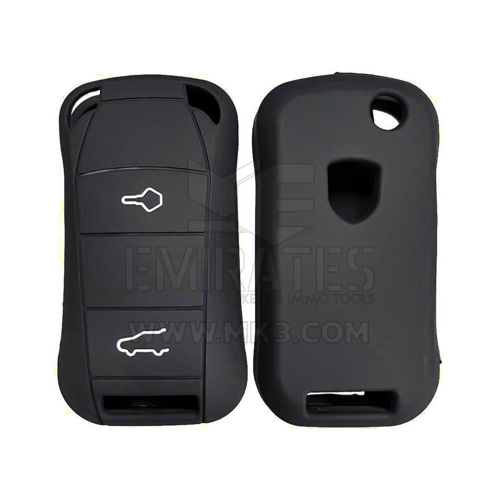 Coque en silicone pour télécommande Porsche Flip Remote 2 boutons