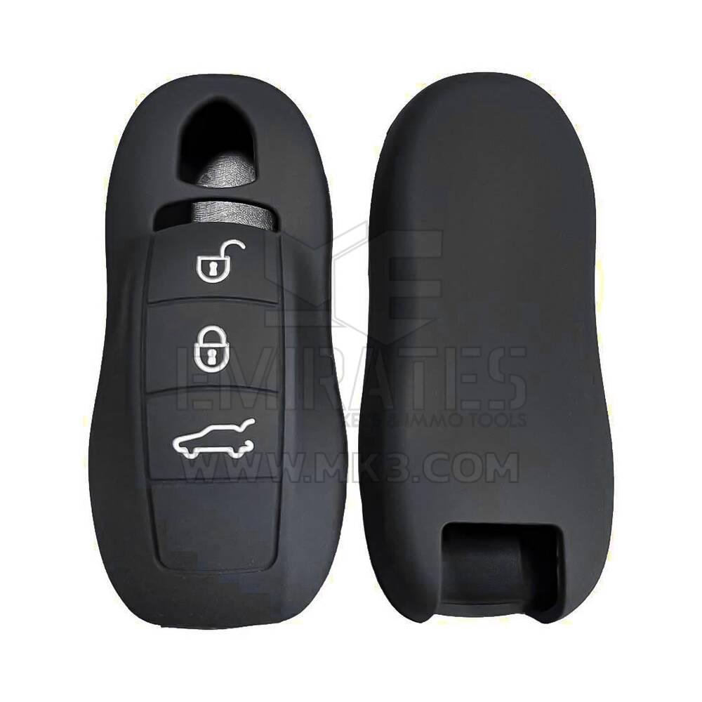 Custodia in silicone per Porsche 2011-2017 Smart Remote 3 pulsanti