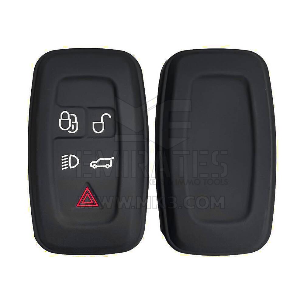 Coque en silicone pour Range Rover Land Rover 2009-2013 Clé à distance 5 boutons