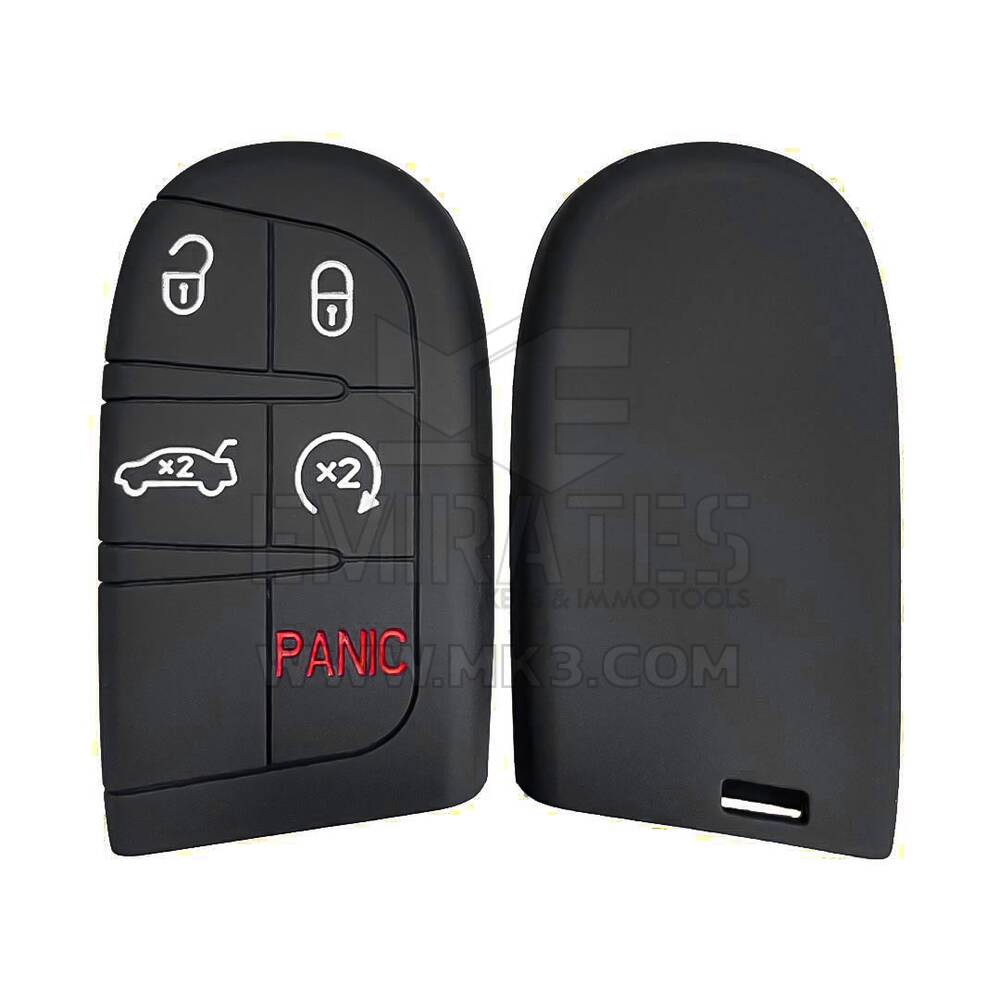 Funda de silicona para llave remota Jeep Cherokee 5 botones