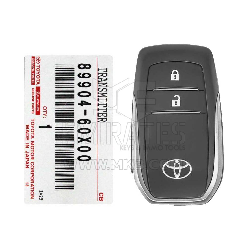 Yepyeni Toyota Land Cruiser 2020 Orijinal/OEM Akıllı Anahtar 2 Düğme 313MHz Üretici Parça Numarası: 89904-60X00 8990460X00 | Emirates Anahtarları