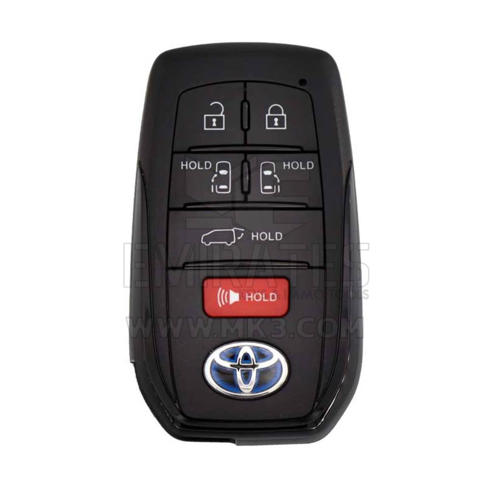 Chiave intelligente originale Toyota Sienna 2021 312.11/314.35MHz 8990H-08010 / 8990H-08011