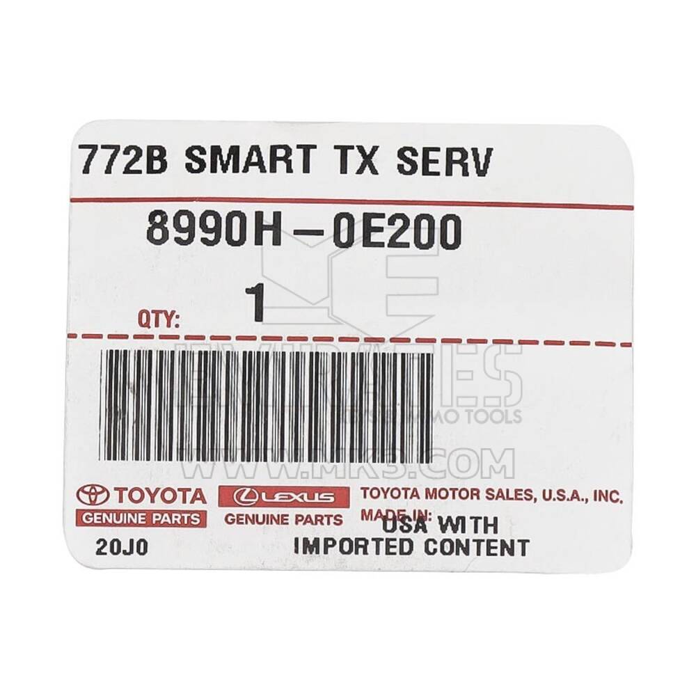 Toyota Highlander 2020 Original/OEM Smart Key 3 boutons 433 MHz 8990H-0E200, 8990H-0E201, FCC ID : 14FCN | Clés Emirates