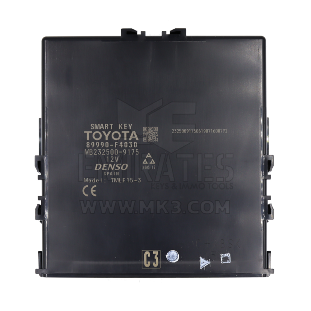 Toyota C-HR 2017-2019 Unité de module de commande ECU d'origine 89990-F4030