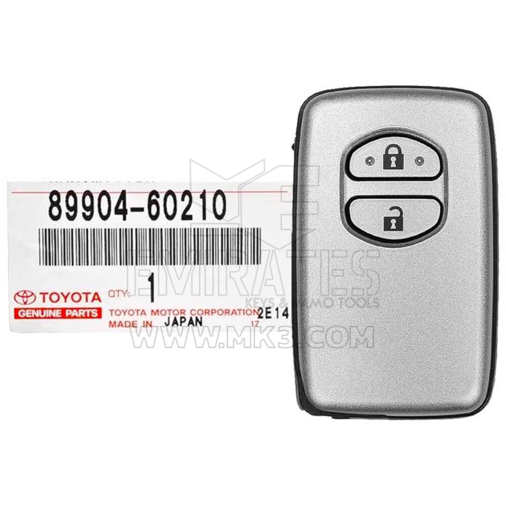 New Toyota Land Cruiser 2008 Genuine/OEM Smart Key Remote 2 Buttons 433MHz 89904-60210 8990460210 / FCCID : B53EA | Emirates Keys