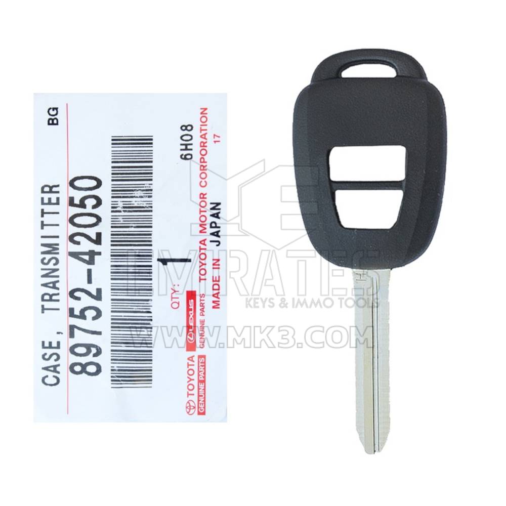 Novo Toyota Rav4 2013 Chave Remota Genuína Shell 2 Botões Chip H 89752-42050 8975242050