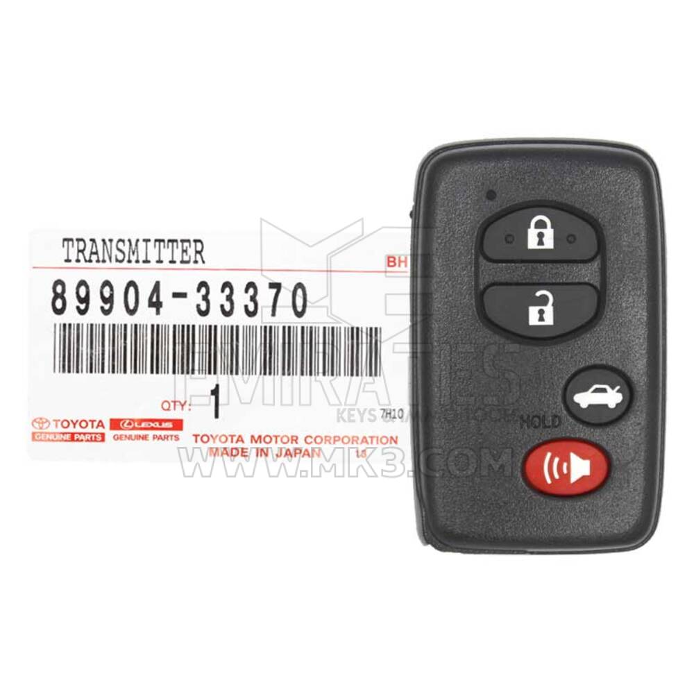 NUOVO DI ZECCA Toyota Corolla Camry 2010-2011 Telecomando Smart Key originale / OEM 4 pulsanti 315 MHz 89904-33370, 89904-06130 / FCCID: HYQ14AABS | Chiavi degli Emirati