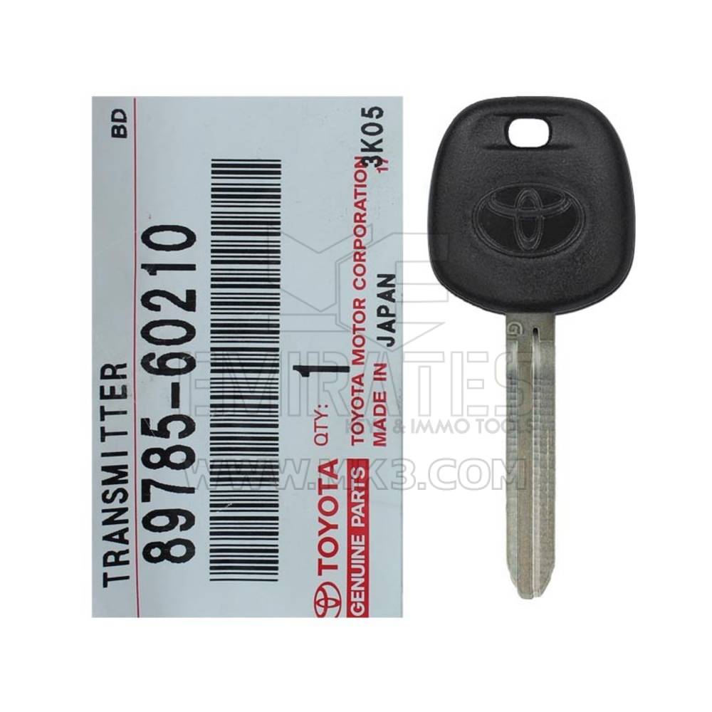 Chave mestra do transponder G original Toyota 89785-60210 | MK3