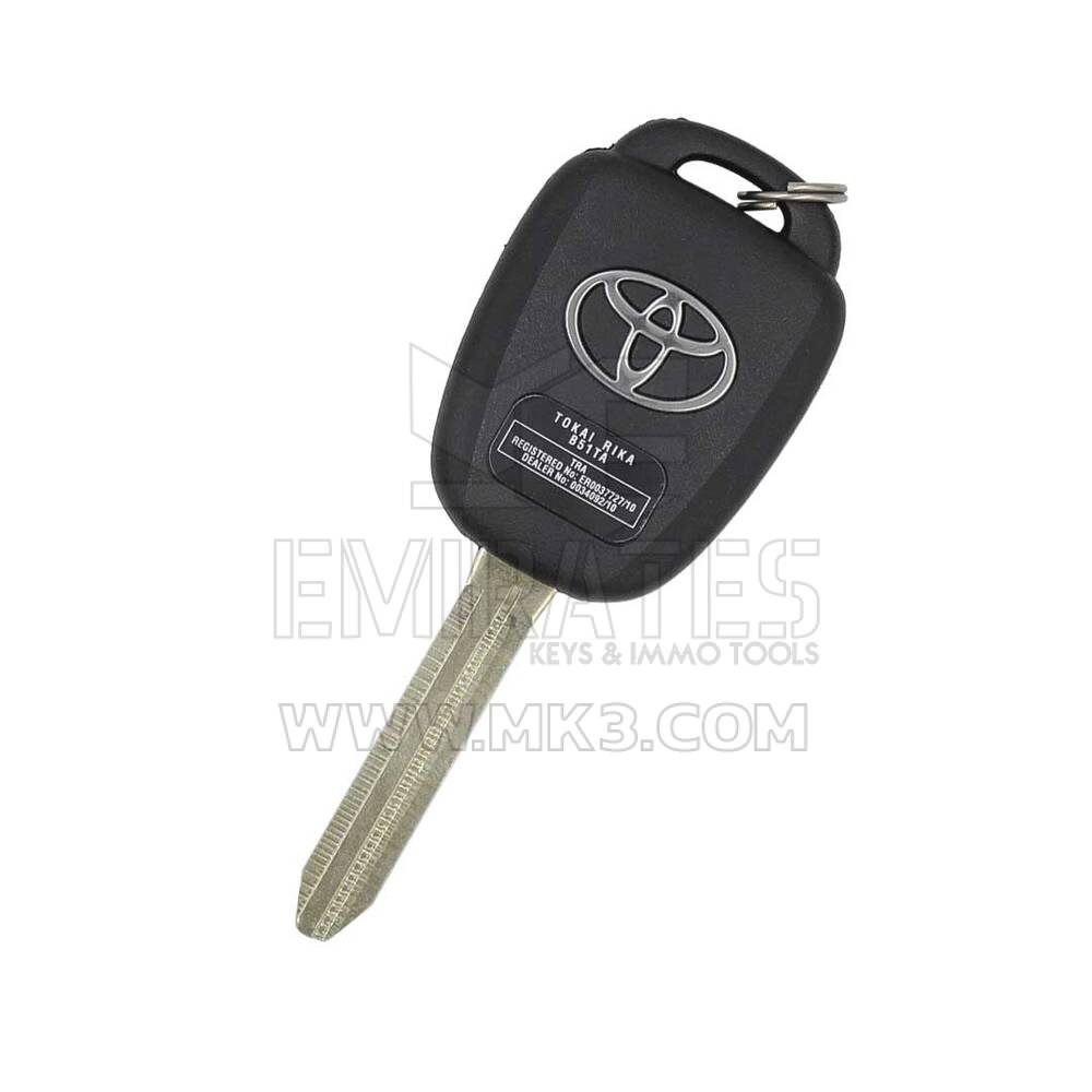 Toyota Yaris 2013 Orijinal Uzaktan Anahtar 2 Düğme 89070-52F40 | MK3
