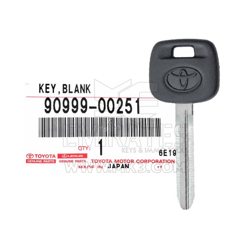Toyota Orijinal Anahtar boş 90999-00251 | MK3