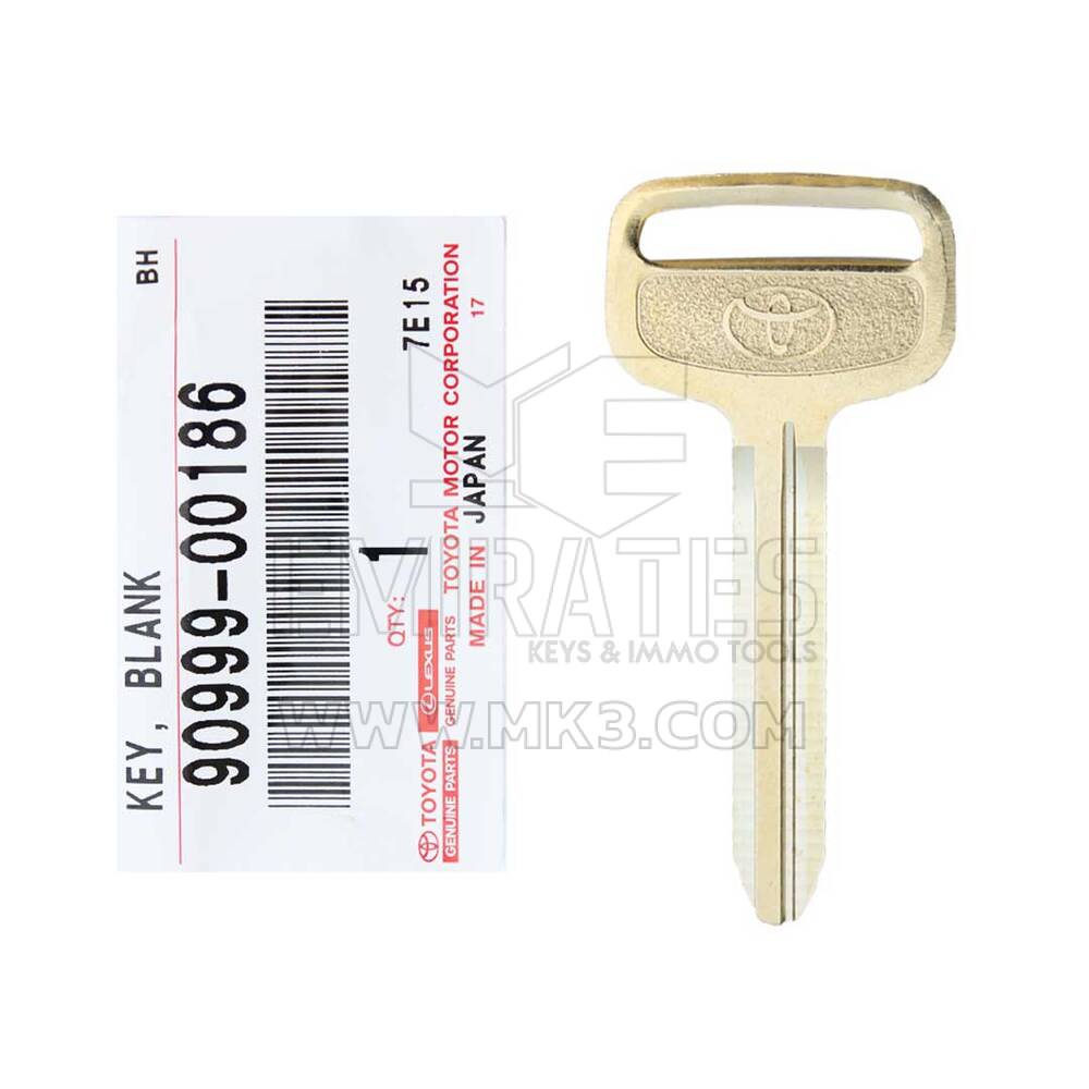 تويوتا المفتاح الرئيسي الفولاذي الأصلي 90999-00186 | MK3
