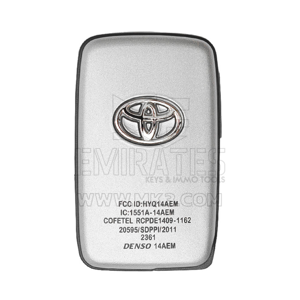 Toyota Land Cruiser 2009 Clé intelligente 315 MHz 89904-60771 | MK3