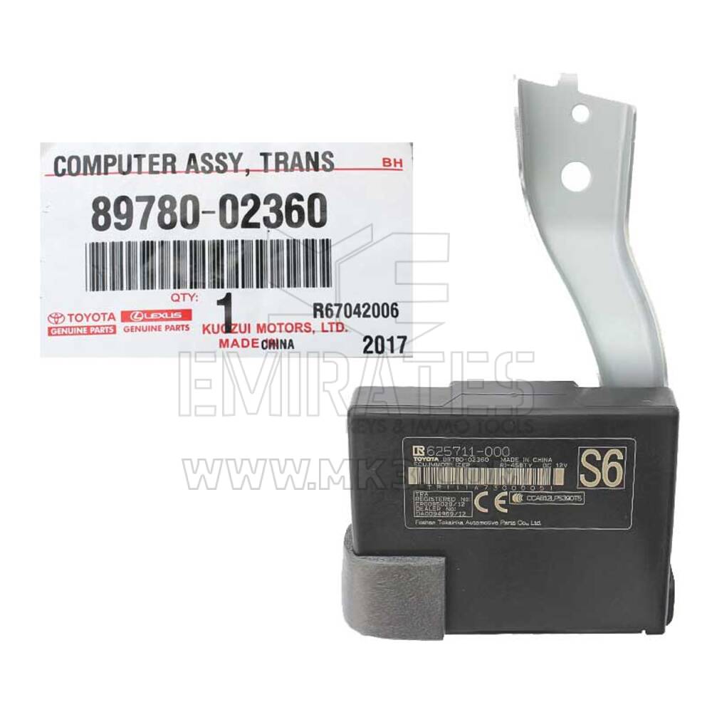 Новый Toyota Corolla 2014-2019 Оригинальный/OEM ECU Иммобилайзер H Chip 2014+ 89780-02360 Номер детали OEM: 9780-02360 | Ключи от Эмирейтс