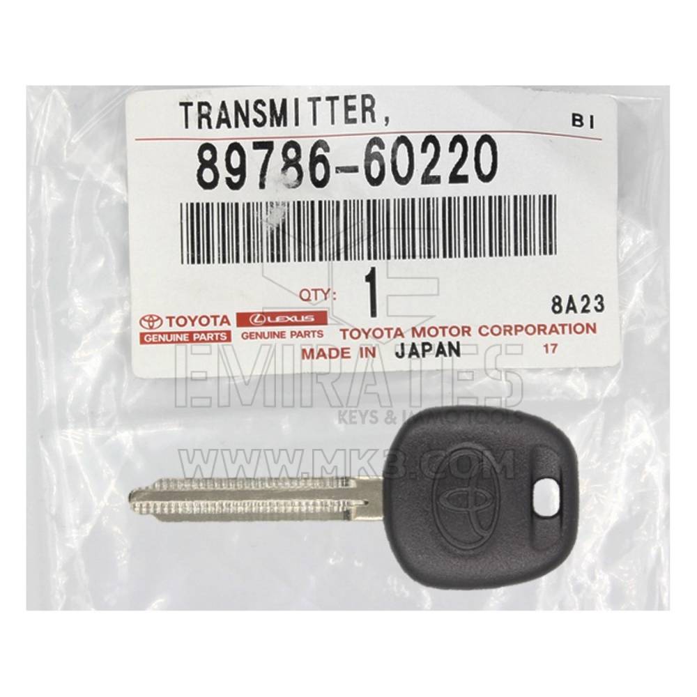 Toyota Genuine Transponder G SUB Key 89786-60| MK3