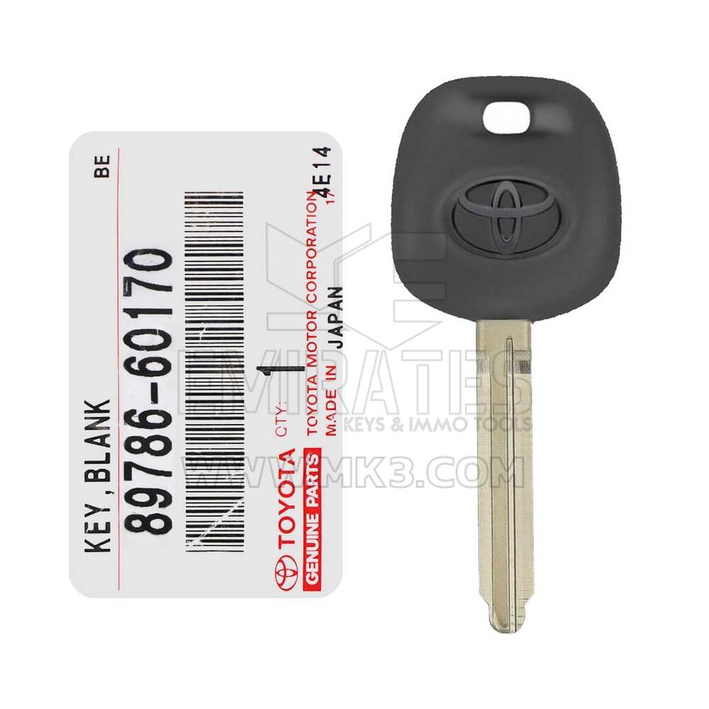 Toyota Genuine Transponder 4D SUB Key 89786-60170 | MK3
