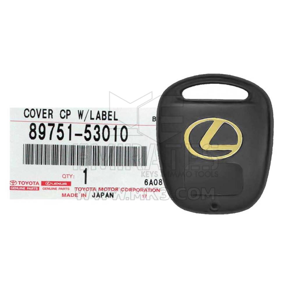 Coque de clé télécommande d'origine Lexus 89751-53010 | MK3