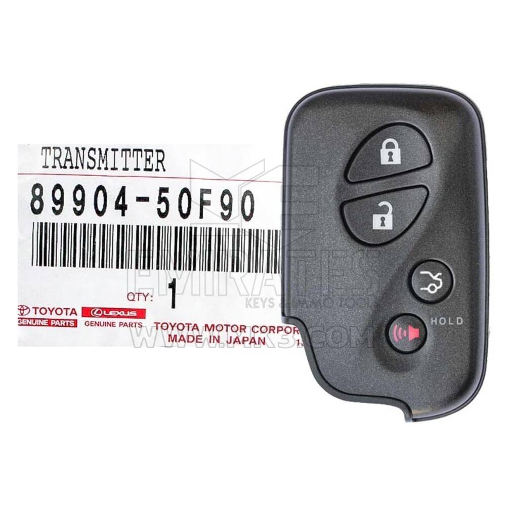 العلامة التجارية الجديدة لكزس LS460 2010-2012 مفتاح ذكي ذكي عن بعد 4 زر 315 ميجا هرتز FSK 89904-50F90 ، 89904-75030 / FCCID: HYQ14ACX | الإمارات للمفاتيح