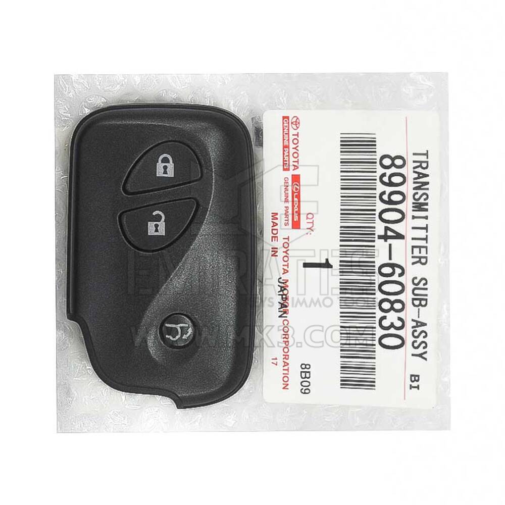Nuevo Lexus LX570 2010-2015 Genuine/OEM Smart Key Remote 3 botones 433MHz 89904-60830 Para el mercado coreano / FCCID: B77EA | Claves de los Emiratos