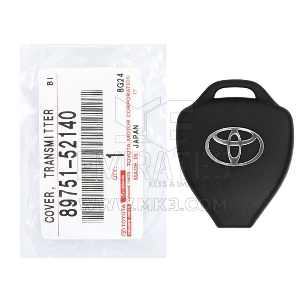 Nuova Toyota Warda Genuine/OEM Remote Key Shell parte posteriore OEM Part Number: 89751-52140, 8975152140 | Chiavi degli Emirati