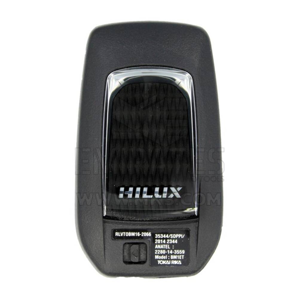 Like New Toyota Hilux 2016-2020 Original Smart Key Remote 3 Buttons 314.35/312.11MHz OEM Part Number: 89904-0K100 / 89904-0K101 / 89904-0K102 / 89904-0K103 - FCCID: BM1ET