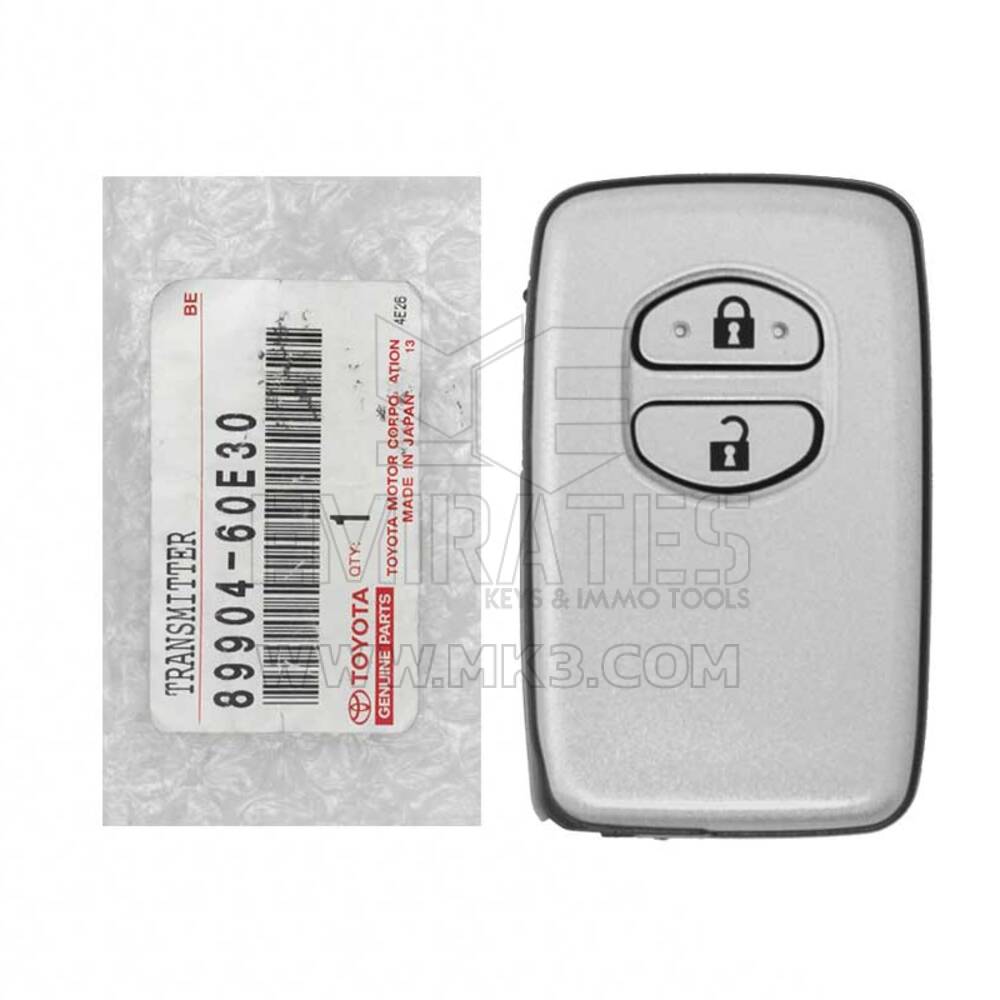 Brand New Toyota Land Cruiser 2008 Genuine/OEM Smart Remote Key 2 Pulsanti 312 MHz 89904-60E30 8990460E30 | Chiavi degli Emirati