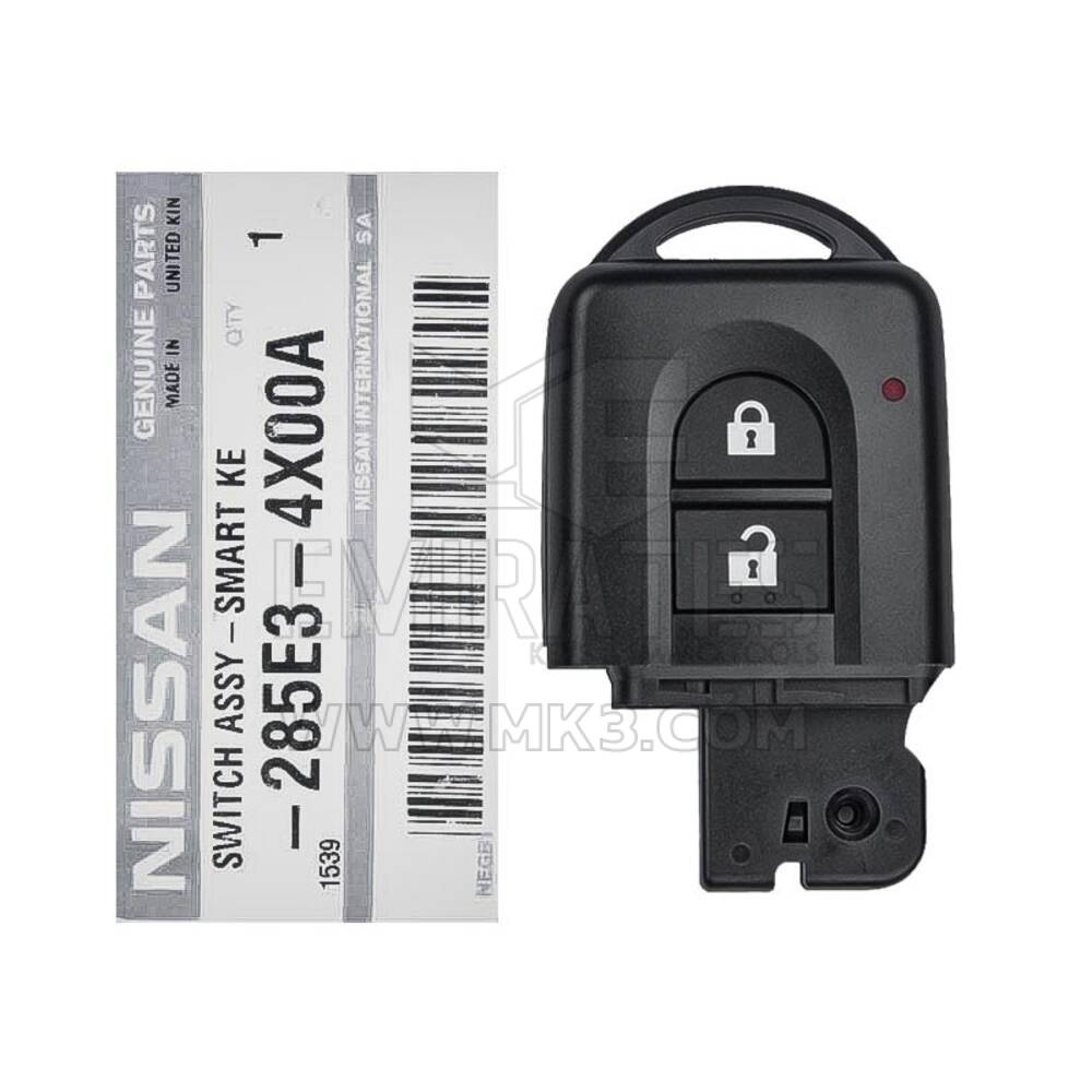 Nouveau Nissan Qashqai 2007-2014 Original/OEM Smart Head Key Remote 2 boutons 433 MHz 285E3-4X00A, 285E3-EB30A | Clés Emirates