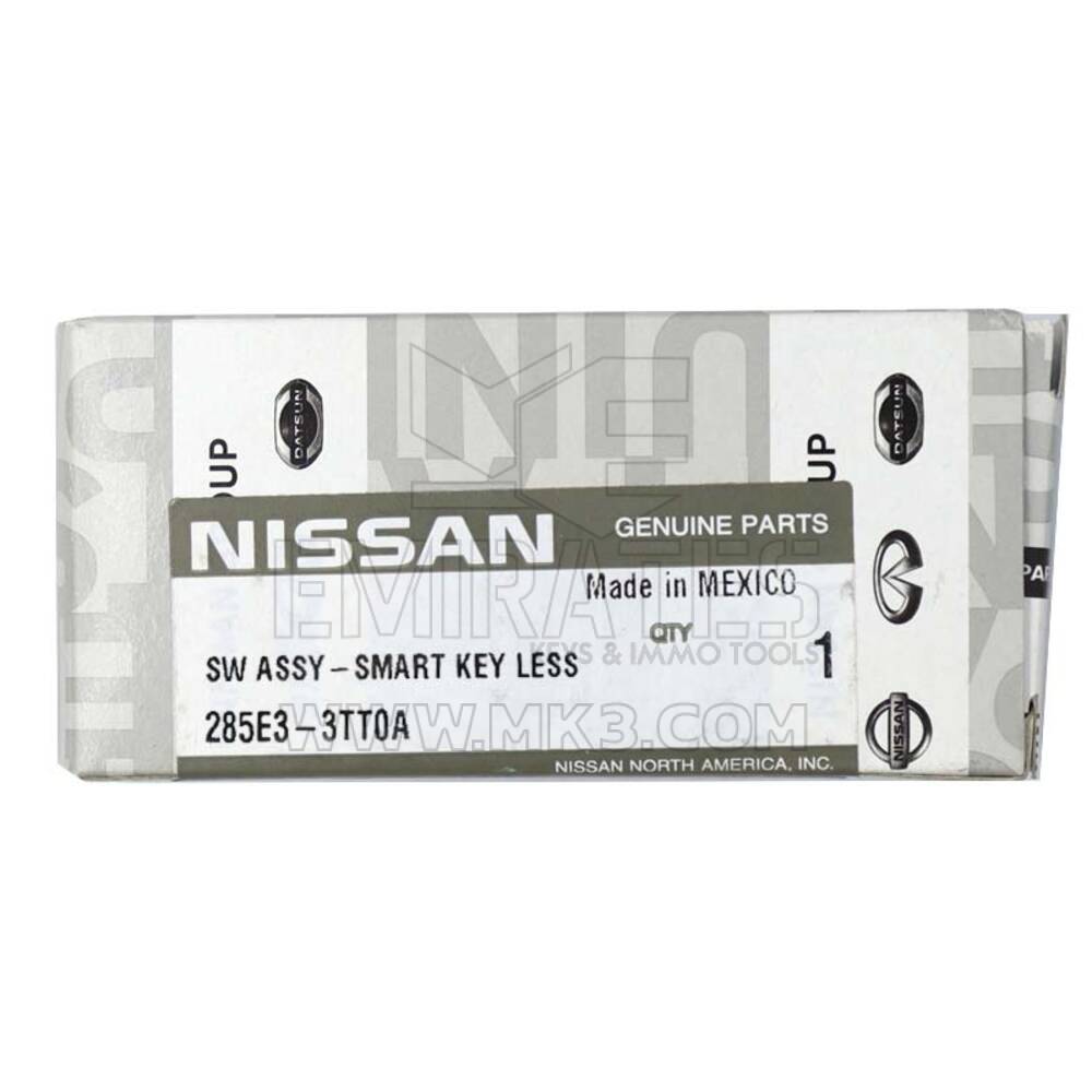 NUEVO Nissan Teana Altima 2013-2015 Genuine/OEM Smart Key Remote 3 Botones 433MHz Número de pieza del fabricante: 285E3-3TT0A / 285E3-9HP3B / FCCID: KR5S180144014