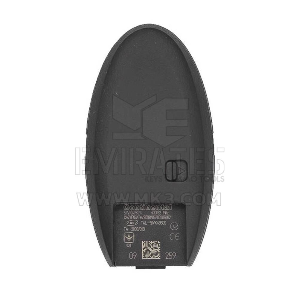 Telecomando Smart Key Infiniti G35 2010 433 MHz 285E3-JJ70A | MK3