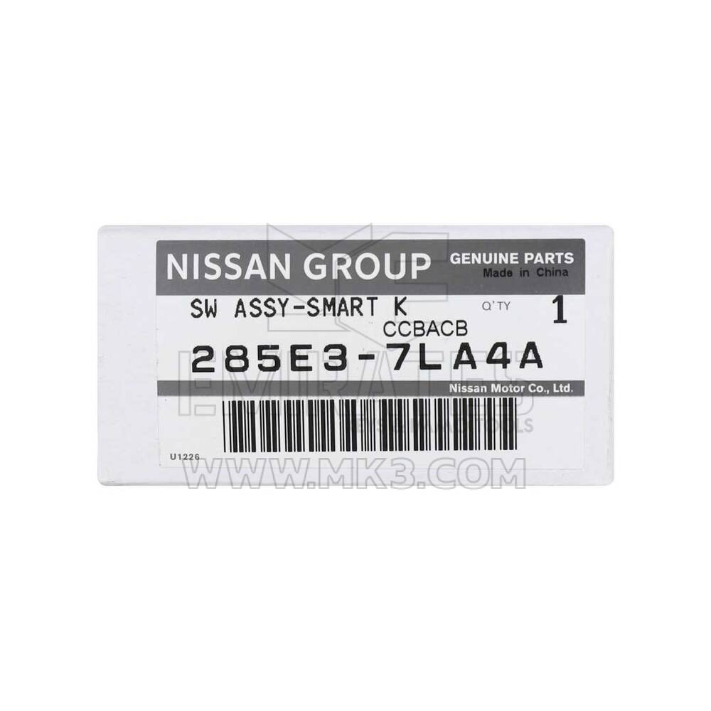 New Nissan X-Trail Rogue 2023 Genuine / OEM Smart Remote Key 3 Buttons 433MHz OEM Part Number: 285E3-7LA4A / 285E3-7LA4E - FCC ID: KR5TXPZ3 | Emirates Keys