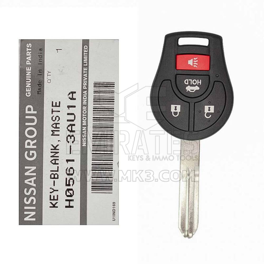 Nuevo Nissan Sunny 2017 Genuine / OEM Smart Key Remote 4 botones 433MHz H0561-3AU1A H05613AU1A | Emirates Keys