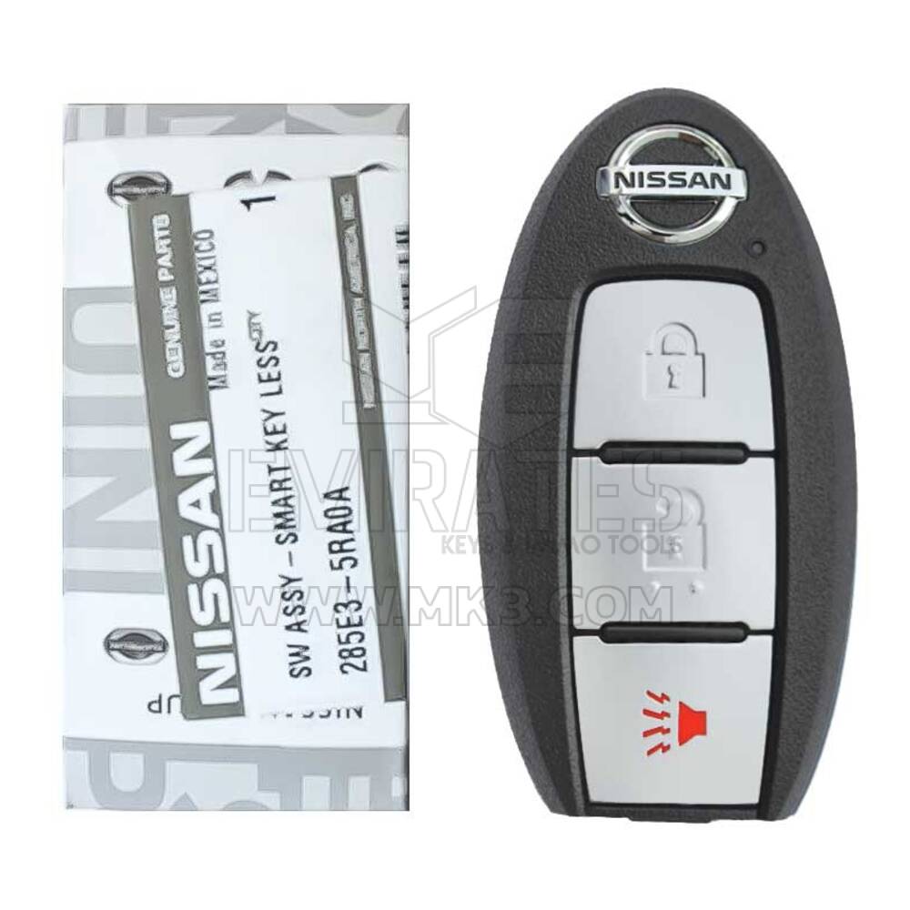 Yepyeni Nissan Kicks 2019 Orijinal/OEM Akıllı Anahtar Uzaktan 3 Düğme 433 MHz 285E3-5RA0A / FCCID: KR5TXN1 | Emirates Anahtarları