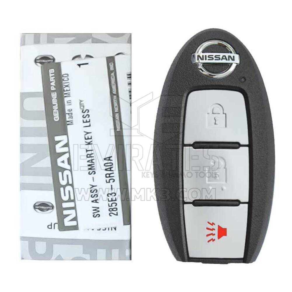 العلامة التجارية الجديدة Nissan Kicks 2019 Genuine / OEM Smart Key Remote 3 أزرار 433MHz 285E3-5RA0A / FCCID: KR5TXN1 | الإمارات للمفاتيح