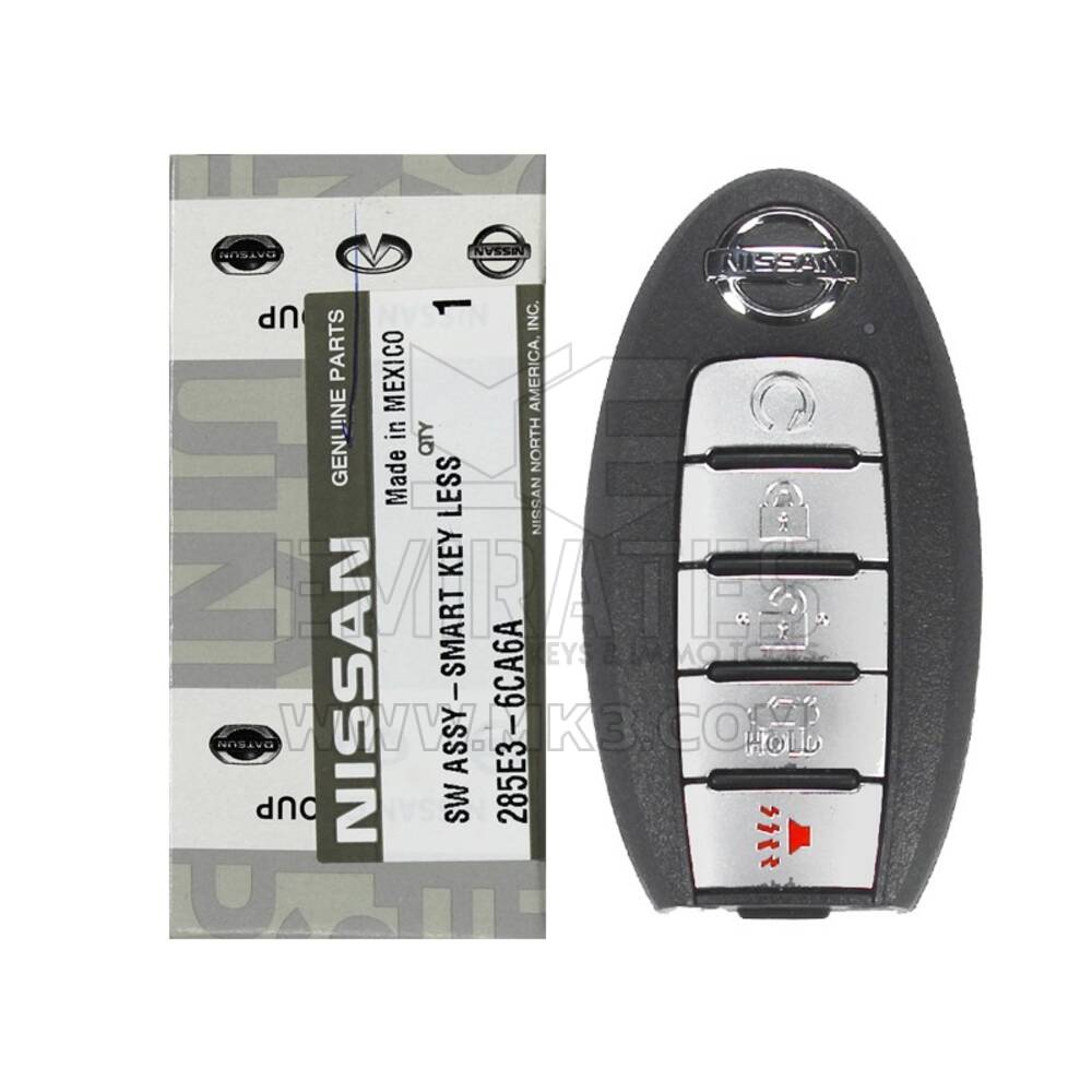 Brand New Nissan Altima 2019-2020 Genuine/OEM Smart Remote Key 5 Buttons 433MHz Número da peça do fabricante: 285E3-6CA6A / FCCID: KR5TXN4 | Chaves dos Emirados