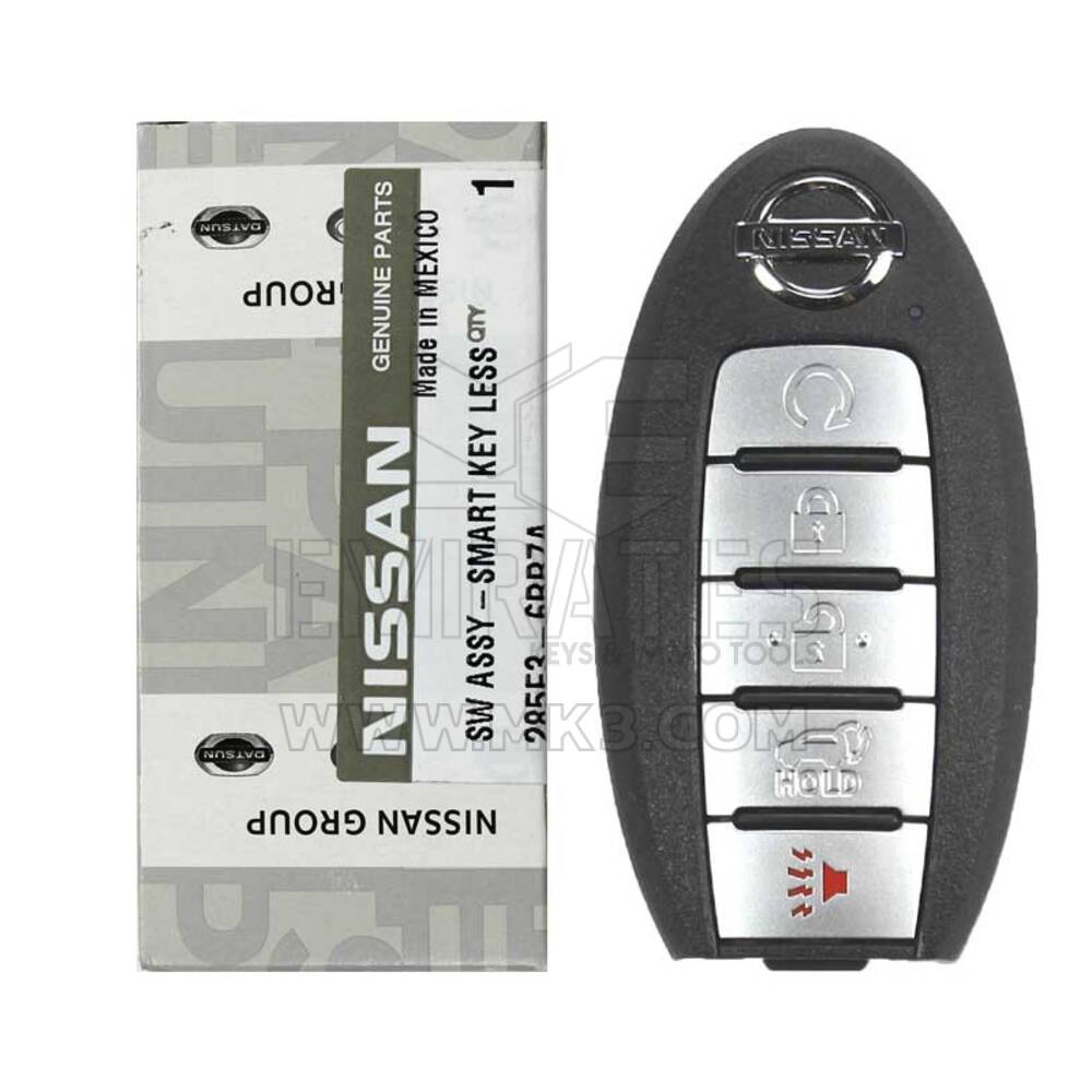 Brand NEW Nissan Rogue 2019 Genuine/OEM Smart Remote Key 5 Buttons 433MHz 285E3-6RR7A 285E36RR7A / FCCID: KR5TXN4 | Emirates Keys