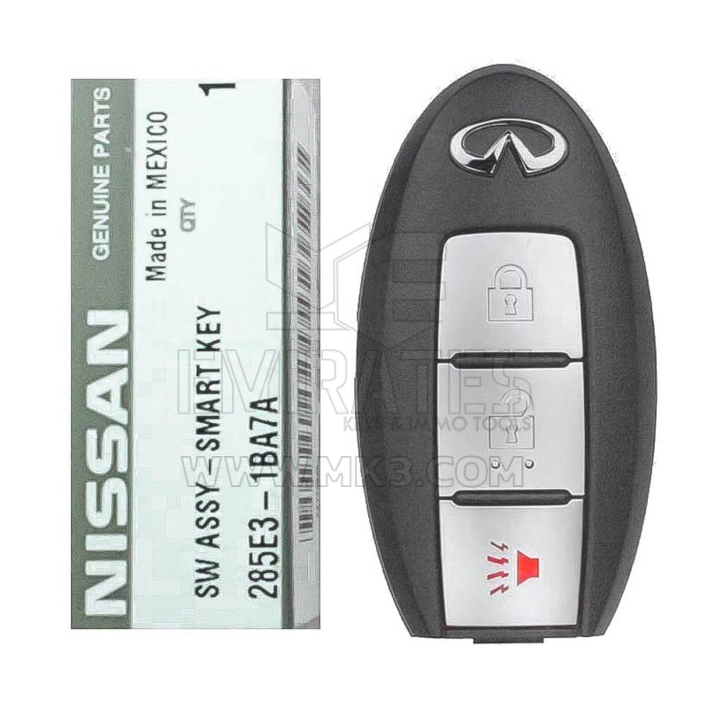 Yeni Infiniti FX35 2008 Orijinal/OEM Smart Kumanda 3 Buton 315MHz 285E3-1BA7A 285E31BA7A / FCCID: KR55WK49622 | Emirates Keys Ve Diagnostic Autel 