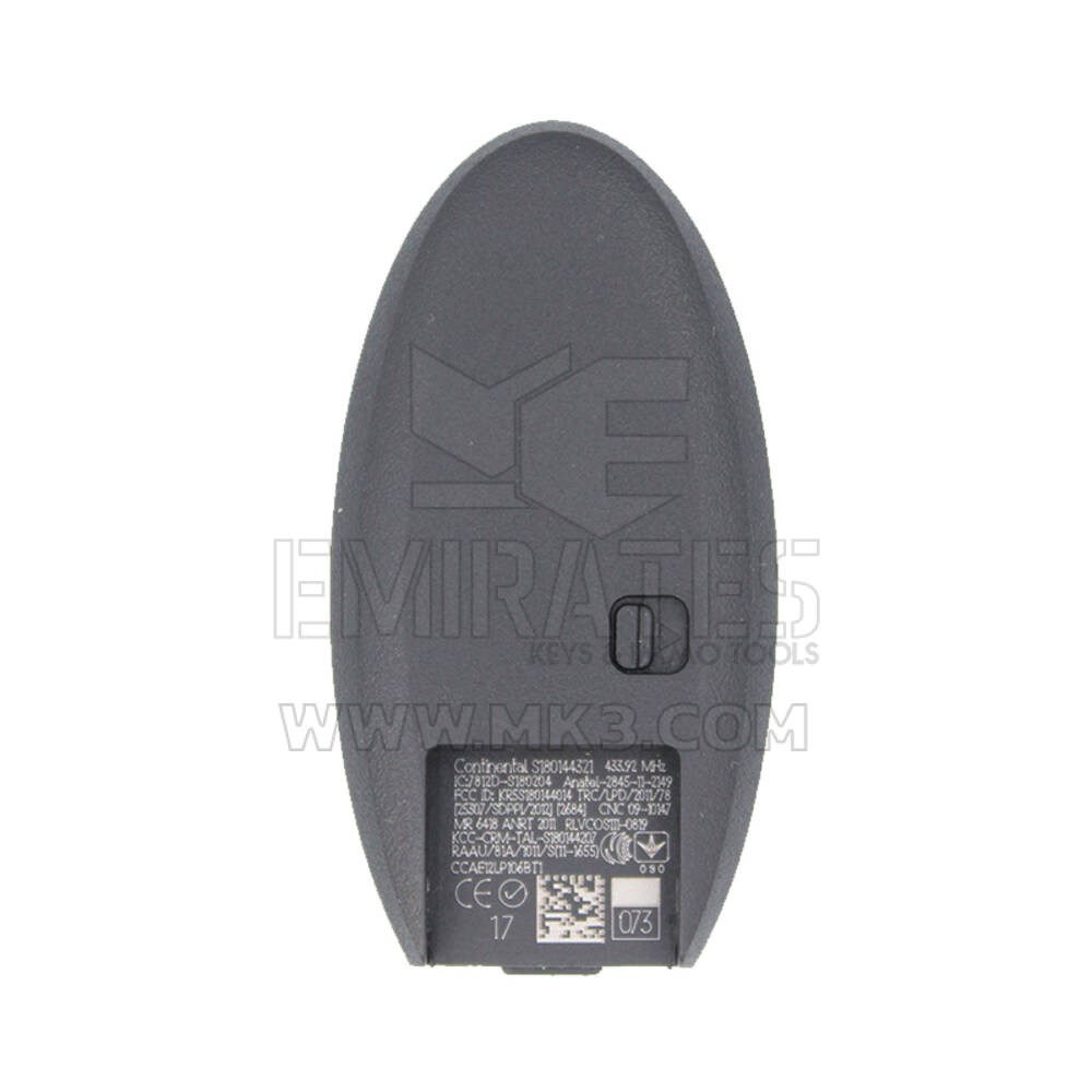 Llave remota inteligente Infiniti QX60 2016 433MHz 285E3-9NF4A | mk3