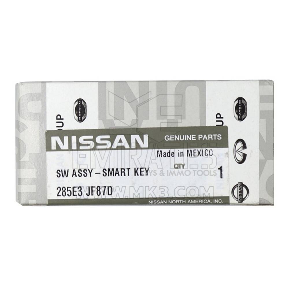 Yeni Nissan GTR 2019-2024 Orijinal / OEM Akıllı Anahtar 4 Düğme 315MHz Üretici Parça Numarası: 285E3-JF87D 285E3JF87D / FCCID: KR55WK49622 | Emirates Anahtarları