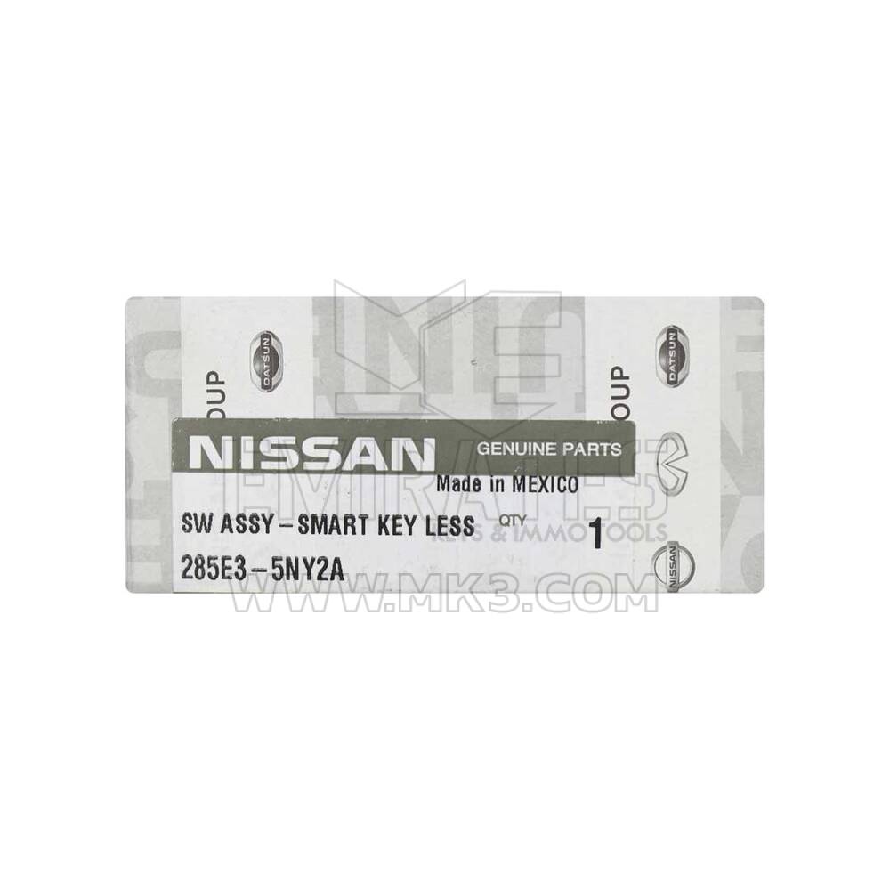 Nuova Infiniti QX55 2022 chiave telecomando intelligente originale / OEM 3 pulsanti 433 MHz Numero parte : 285E3-5NY2A - ID FCC: KR5TXN1|Emirates Keys