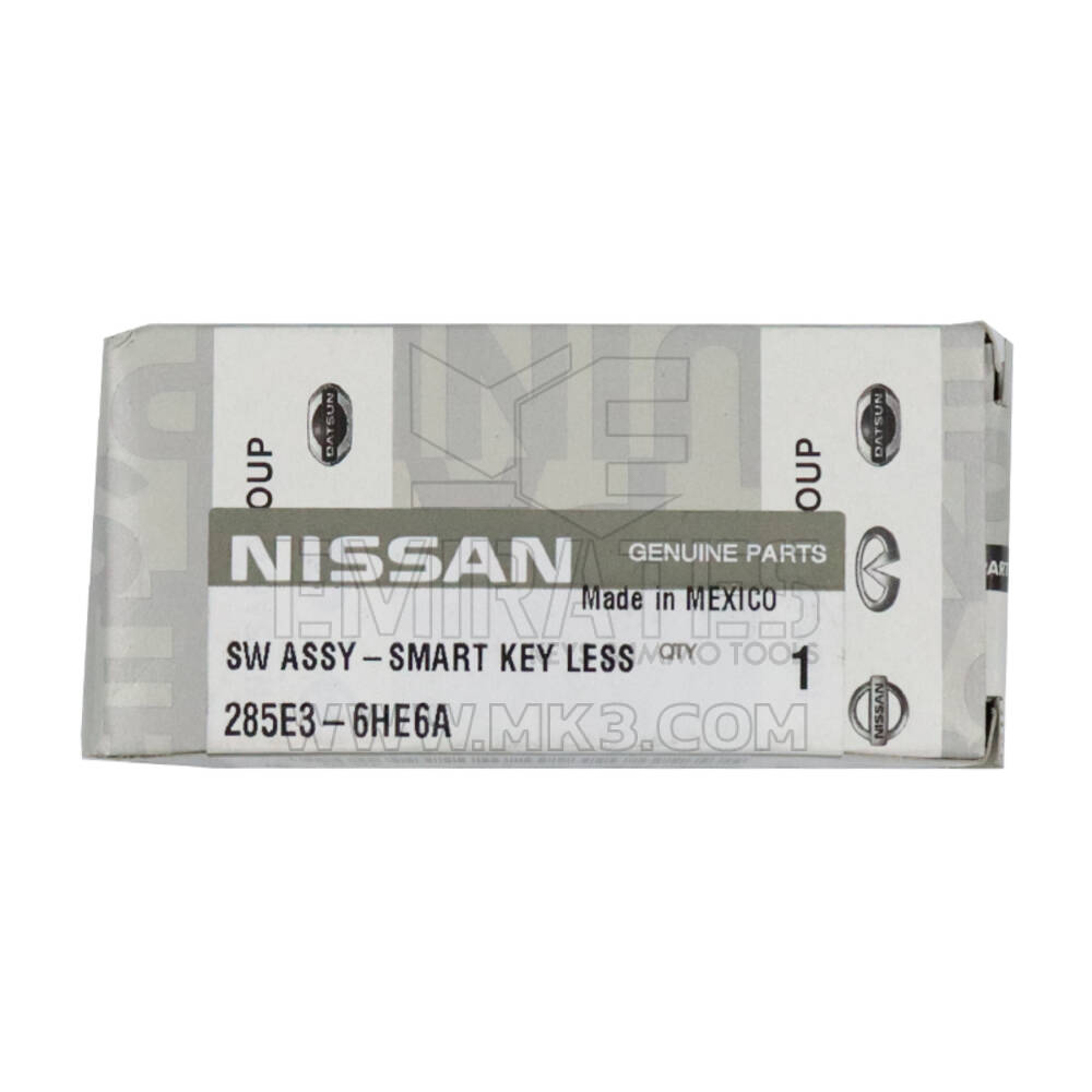 العلامة التجارية الجديدة Infiniti Q60 2020 Genuine / OEM Smart Key 5 أزرار 433MHz 285E3-6HE6A 285E36HE6A / FCCID: KR5TXN7 | الإمارات للمفاتيح