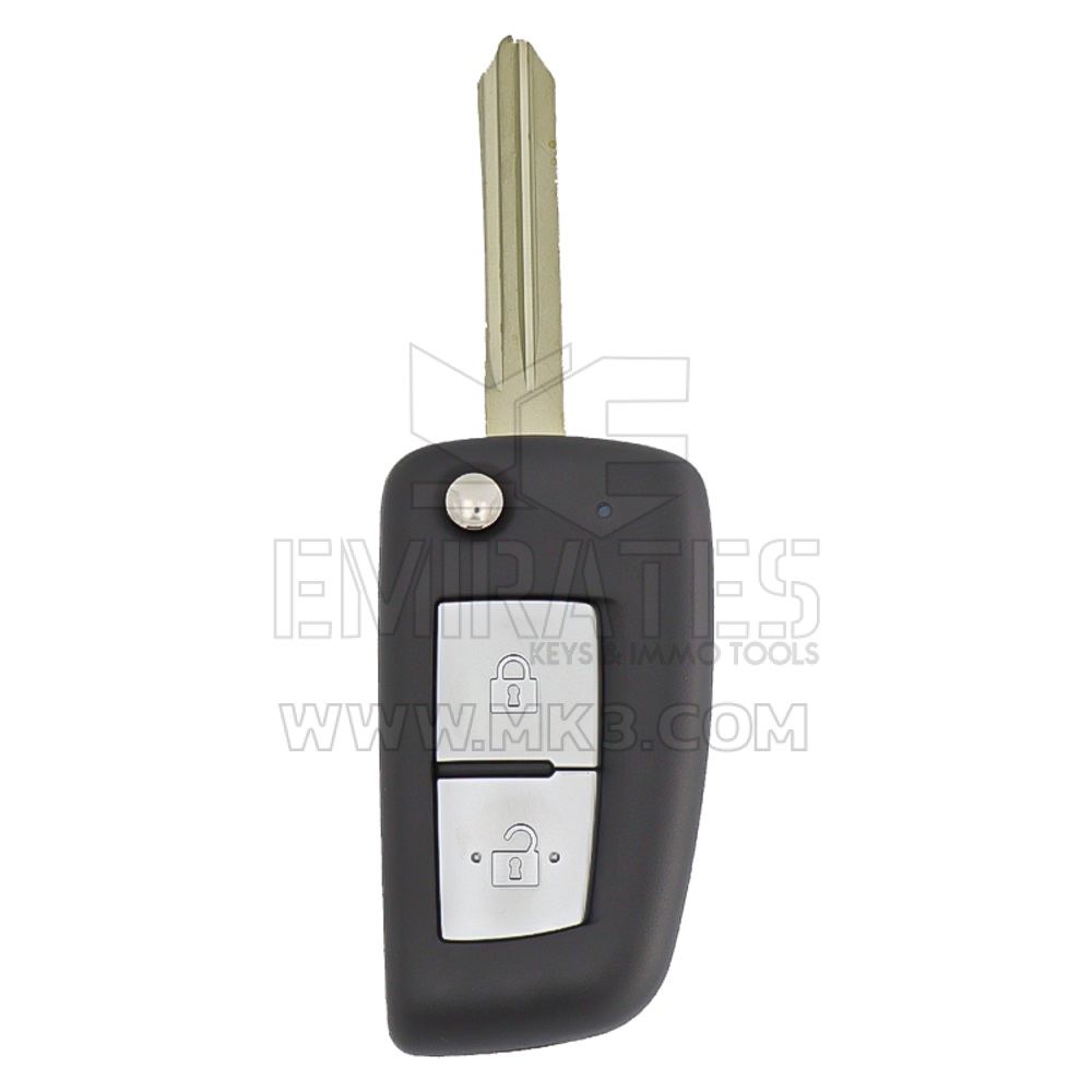 Nuevo mercado de accesorios Nissan Rogue Flip Remote Key Shell 2 botones Alta calidad Mejor precio Ordene ahora | Cayos de los Emiratos