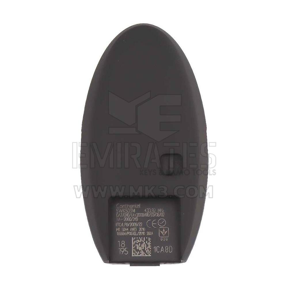 Infiniti QX70 2019 Smart Key 433MHz 285E3-1CA8D | MK3
