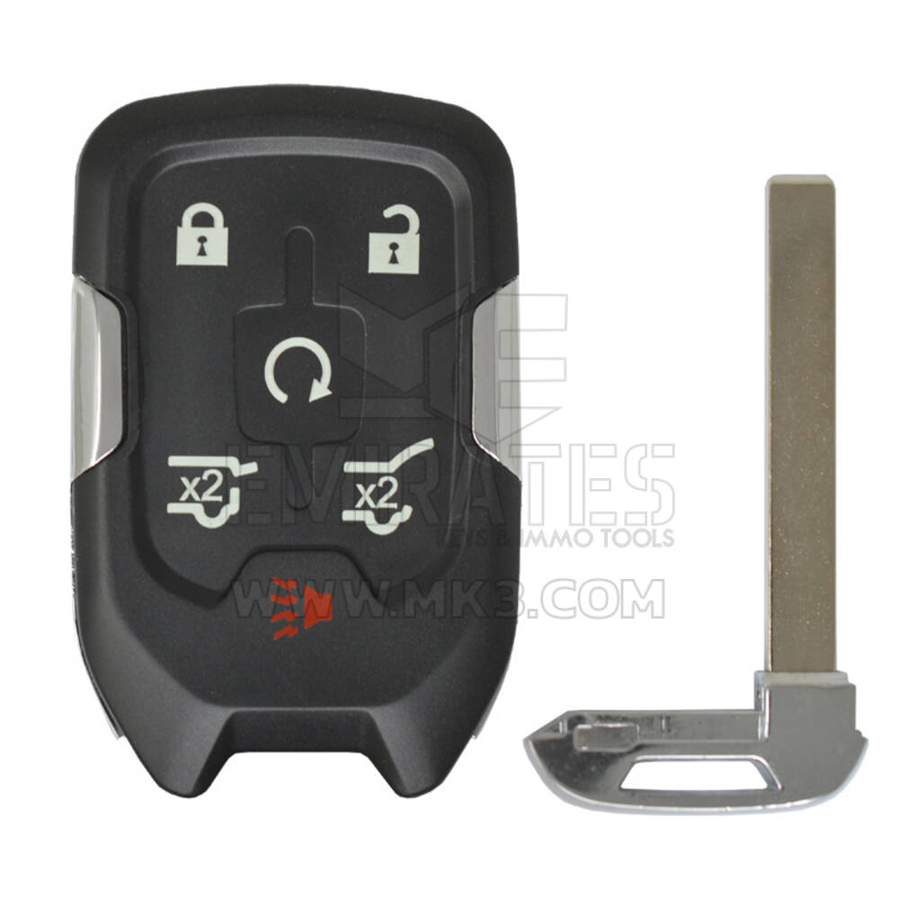 Reacondicionado GMC Yukon 2015-2020 Smart Remote Key 5+1 Botones 315MHz Original PCB Aftermarket Shell OEM Número de pieza: 13580804 / 13508280 | Claves de los Emiratos