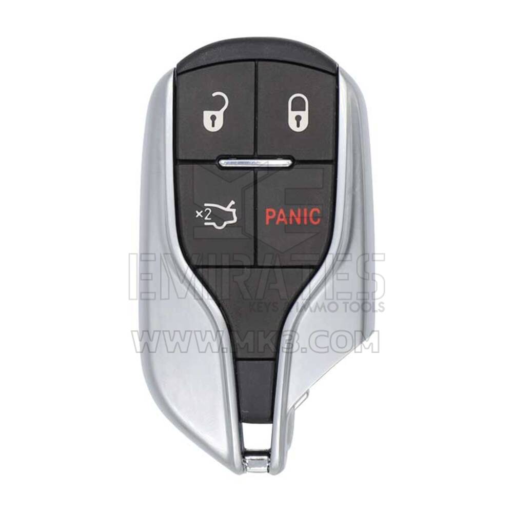 Maserati Ghibli / Quattroporte 2014-2016 Smart Remote Key originale 4 pulsanti 433MHz
