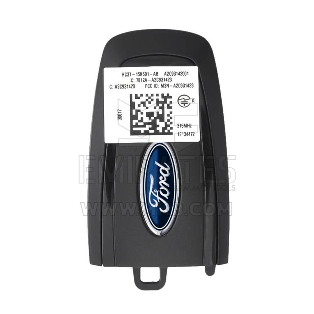 Ford 2017 Llave Inteligente Original 315MHz HC3T-15K601-AB | mk3
