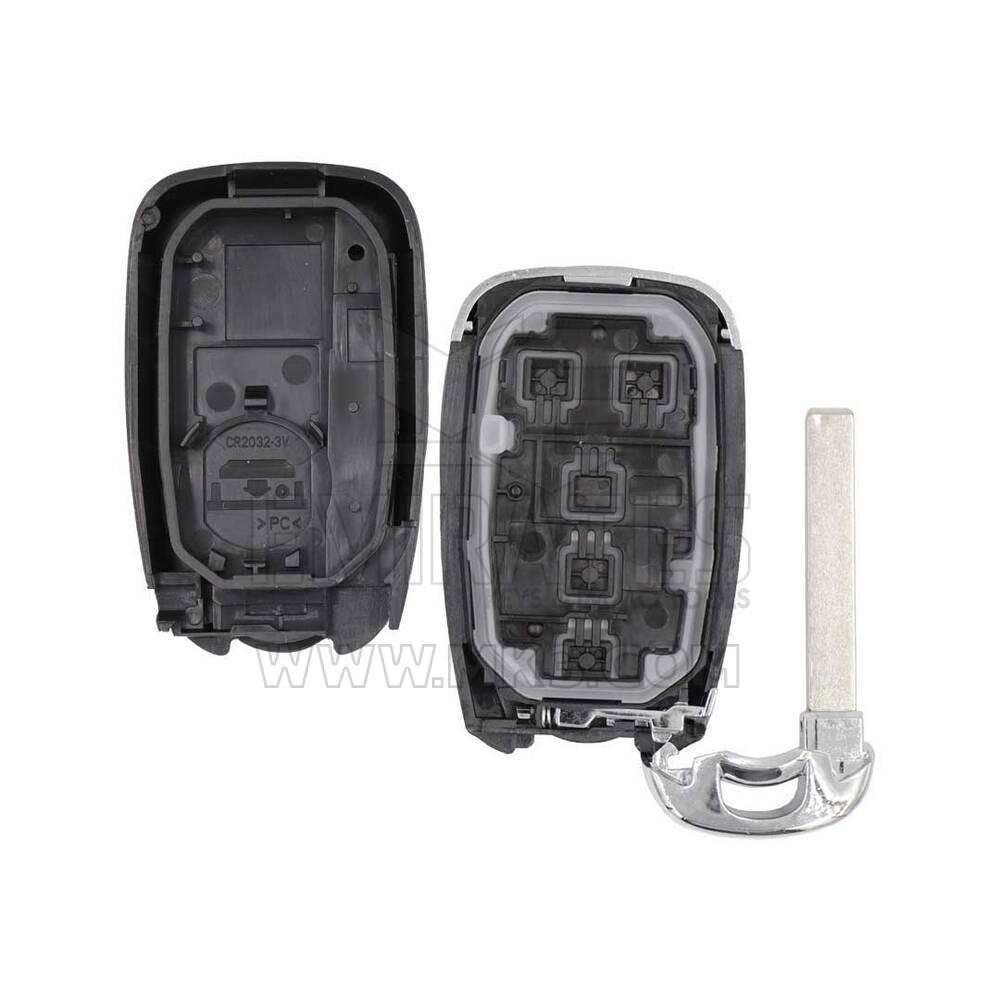 Coque de clé télécommande intelligente Chevrolet, 4 + 1 boutons avec panique, haute qualité, meilleur prix, nouveau marché secondaire | Clés des Émirats