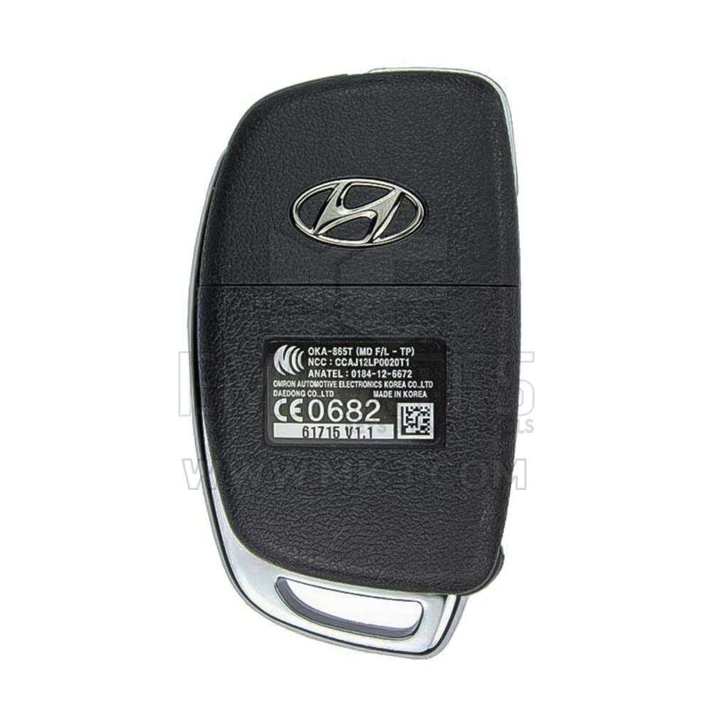 Hyundai Elantra 2014 Выкидной дистанционный ключ 433 МГц 95430-3X310 | МК3